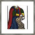 Tarot Card Strength #1 Framed Print