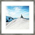 The Chapel In The Alps Framed Print