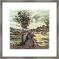 The Seine At Bougival Framed Print