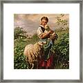 The Shepherdess  #1 Framed Print