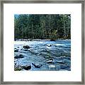 The Snowqualmie River #1 Framed Print
