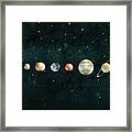 The Solar System Framed Print