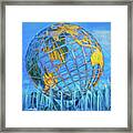 The Unisphere #2 Framed Print