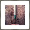 Tools On Wood 50 #1 Framed Print