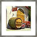Tractor Pull Framed Print