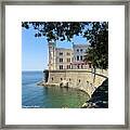 Trieste Miramare Castle #1 Framed Print