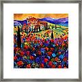Tuscany Poppies Framed Print