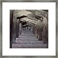 Under The Pier #2 Framed Print