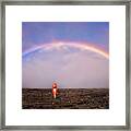 Under The Rainbow #1 Framed Print