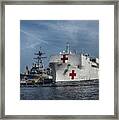 Uss Comfort #1 Framed Print