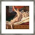 Venus Rising From Her Couch #1 Framed Print