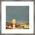 Victorian Lady By The Sea #1 Framed Print