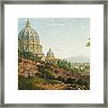 View Of Saint Peter's. Rome #2 Framed Print
