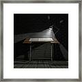 Vintage Desk And Lamp  #1 Framed Print