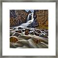 Waterfall Canyon #2 Framed Print