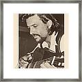 Waylon Jennings 1971 Signed #1 Framed Print