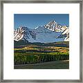 Wilson Peak Panorama #1 Framed Print