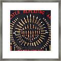 Winchester Repeating Arms Cartridge Board #1 Framed Print