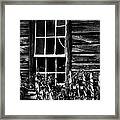 Window And Ivy #1 Framed Print