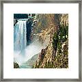 Yellowstone Waterfalls #1 Framed Print