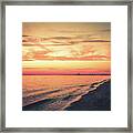 Lake Erie Sunset #10 Framed Print