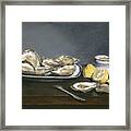 Oysters  #10 Framed Print