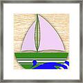 Sailing Collection #9 Framed Print