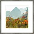 The Colorful Autumn Scenery #10 Framed Print
