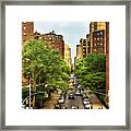 10th Ave And W 26th St New York City Framed Print