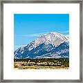 Colorado Rocky Mountains Near Monarch Pass #11 Framed Print