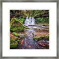 Goit Stock Waterfall #11 Framed Print