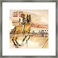 Siena And Their Palio Album #12 Framed Print