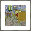 The Bedroom, 1889 By Van Gogh Framed Print