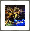 12th Man On The Seattle Waterfront Framed Print