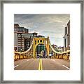 1397 Roberto Clemente Bridge Framed Print