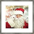 Santa Claus Portrait #18 Framed Print