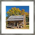 1890's Farm Cabin Framed Print