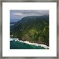 Kauai Aerial #19 Framed Print