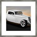 1933 Ford 3-window Coupe   -   33fdcp650 Framed Print