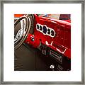 1935 Ford Classic Red Car Photograph 7163.02 Framed Print