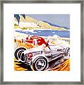 1936 F1 Monaco Grand Prix Framed Print