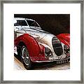 1938 Talbot-lago T150c-ss Teardrop I Framed Print