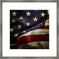 American Flag 78 Framed Print