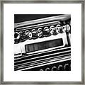 1947 Cadillac Model 62 Coupe Radio -440bw Framed Print