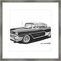 1957 Chevrolet Morrocco One Off Framed Print