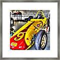 1963 Eddie Sachs Indy Car Framed Print