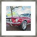 1967 Ford Mustang Coupe C117 Framed Print