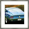 1967 Mustang Framed Print