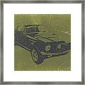 1968 Ford Mustang Framed Print