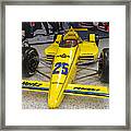 1987 Indianapolis 500 Winner Al Unser Framed Print